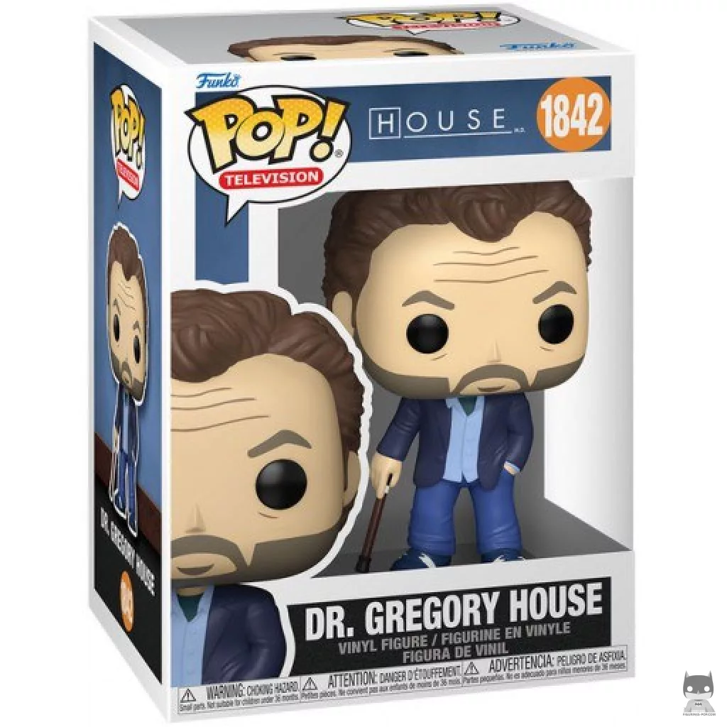 Dr. Gregory House Funko Pop! figure in its box