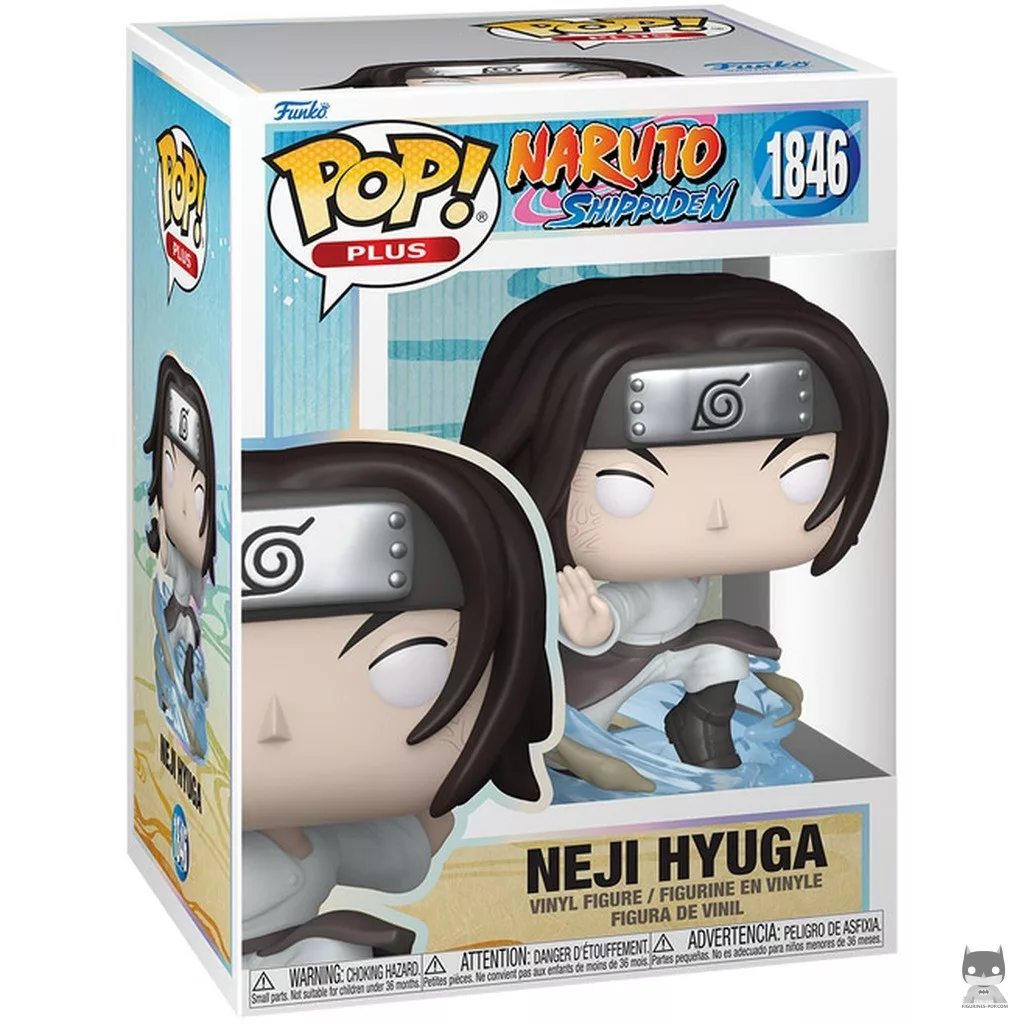 Neji Hyuga Funko Pop! figure in its box