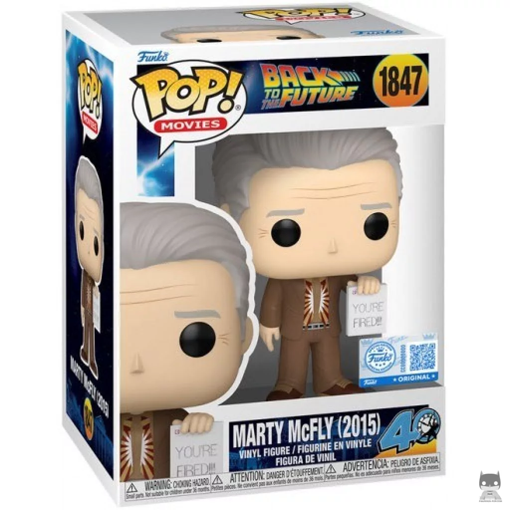 Marty Mcfly 2015 Funko Pop! figure in its box