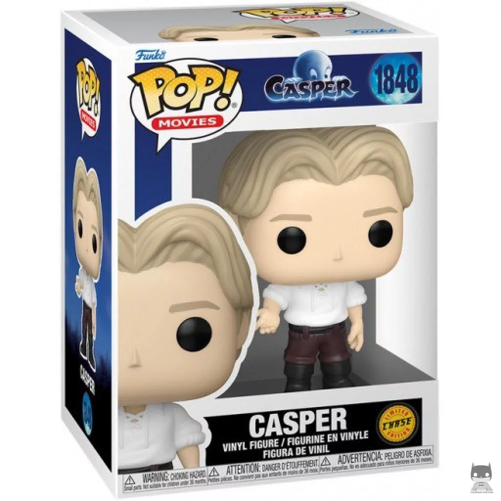 Casper (Chase) Funko Pop! figure in its box
