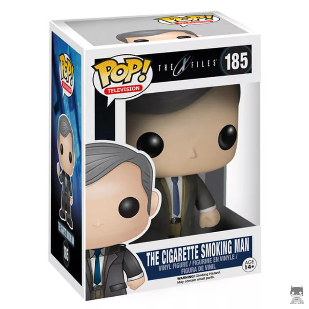 The Smoking Man Funko Pop! figure in its box