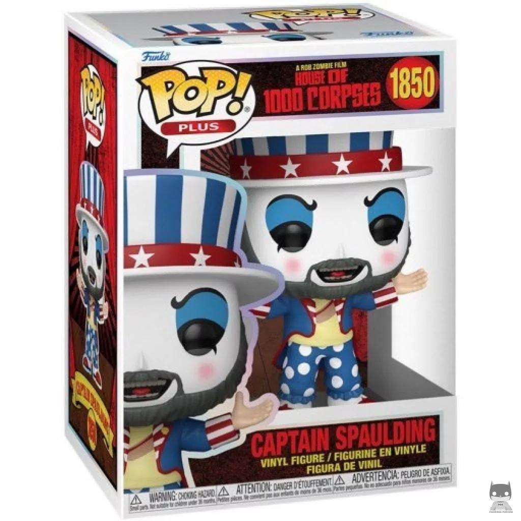 Captain Spaulding Funko Pop! figure in its box