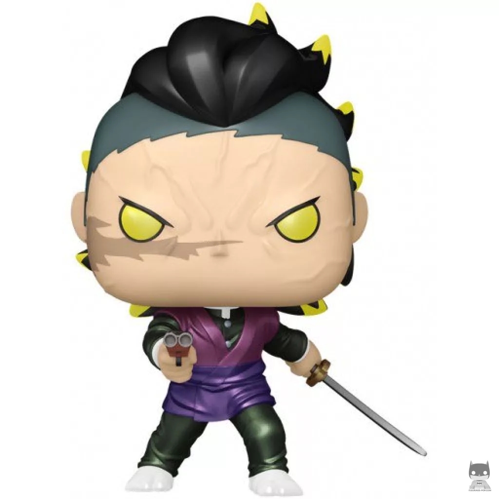 Genya Shinazugawa (Demon Form) (Metallic) Funko Pop! figure (Demon Slayer)