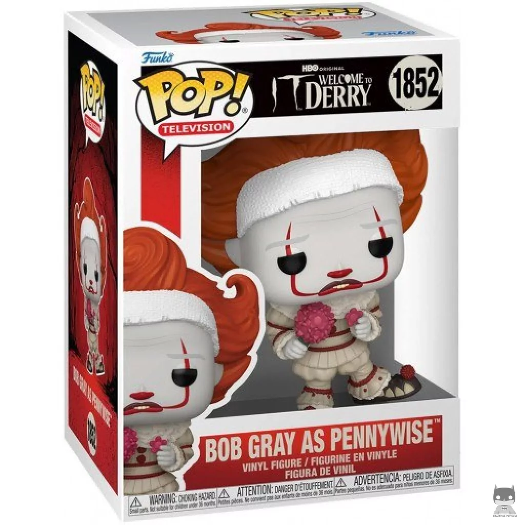 Bob Gray as Pennywise Funko Pop! figure in its box