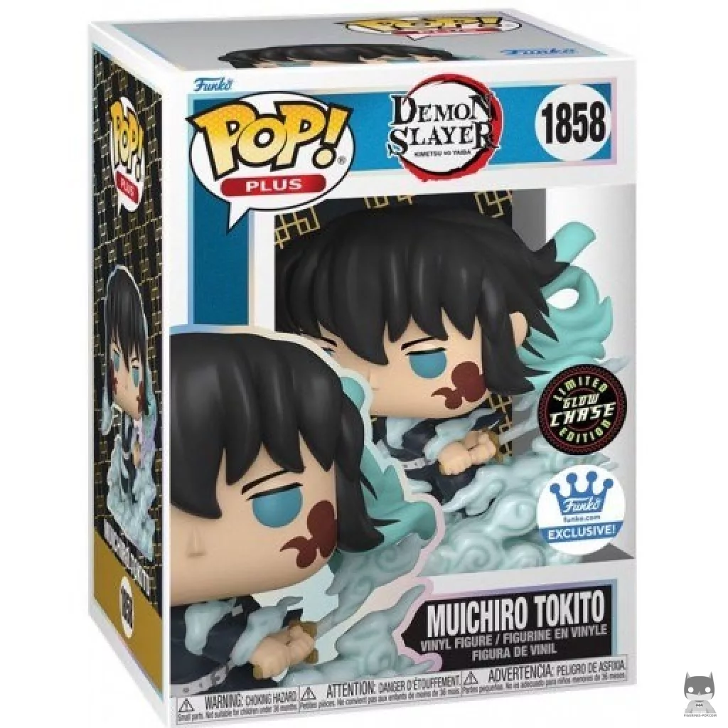 Muichiro Tokito (Chase & Glow in the Dark) Funko Pop! figure in its box