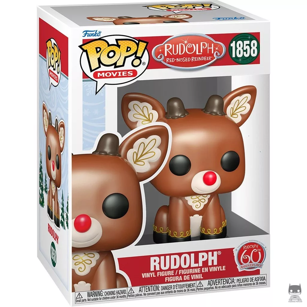Rudolph (Sitting) Funko Pop! figure in its box