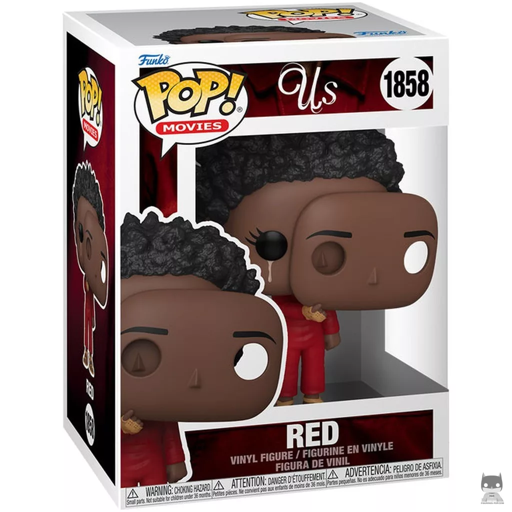 Red (Adelaide Wilson) Funko Pop! figure in its box