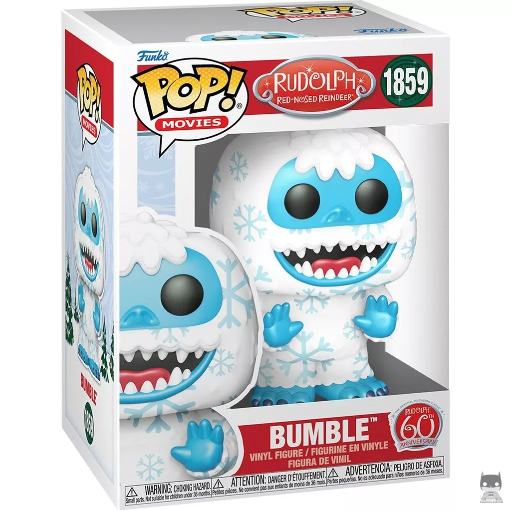 Bumble (Snowflake Fur) Funko Pop! figure in its box