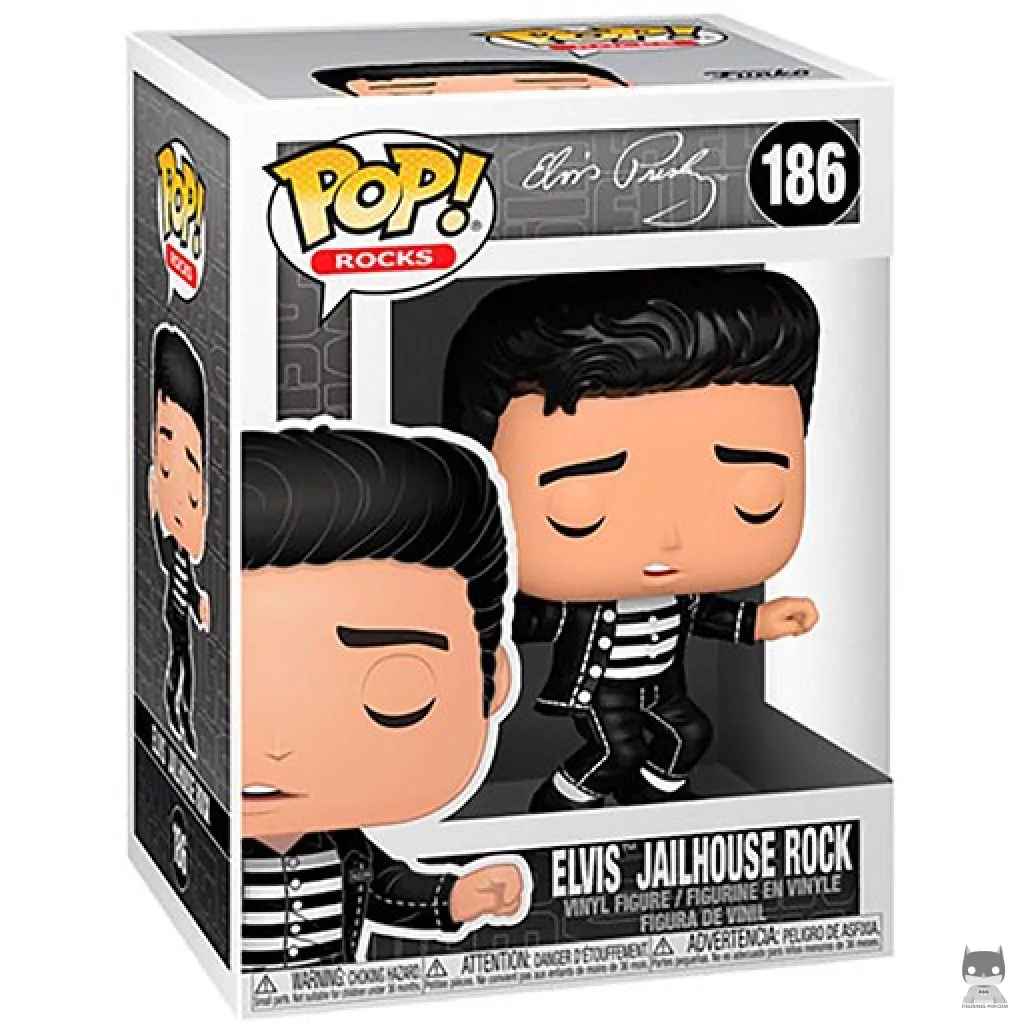 Elvis Jailhouse Rock Funko Pop! figure in its box