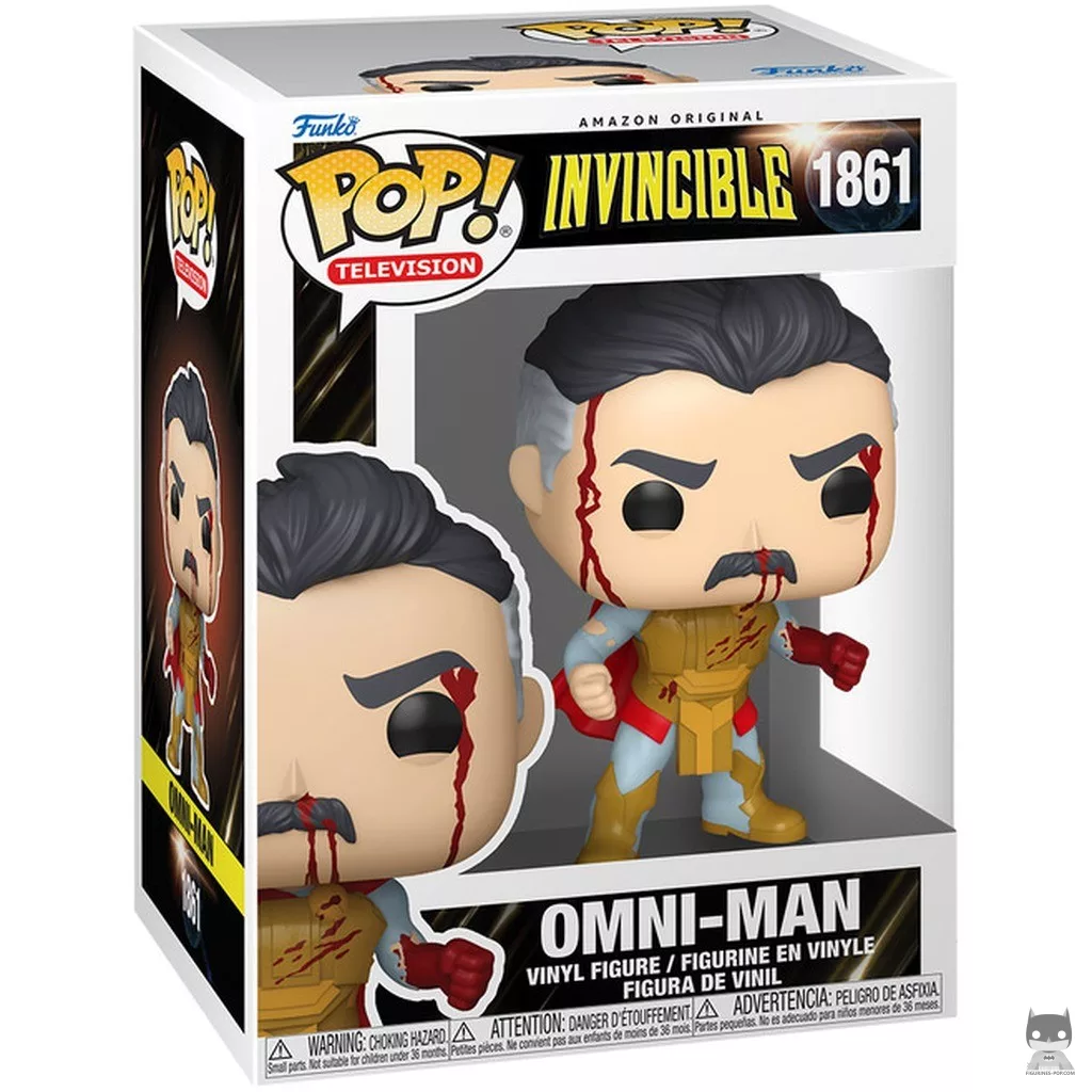 Omni-Man (Bloody) Funko Pop! figure in its box