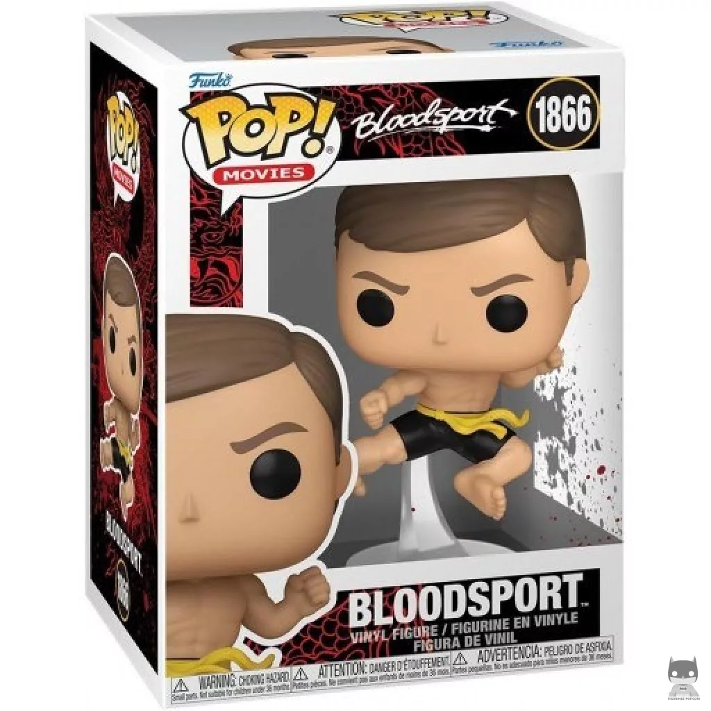 Frank Dux (Jean-Claude Van Damme) Funko Pop! figure in its box
