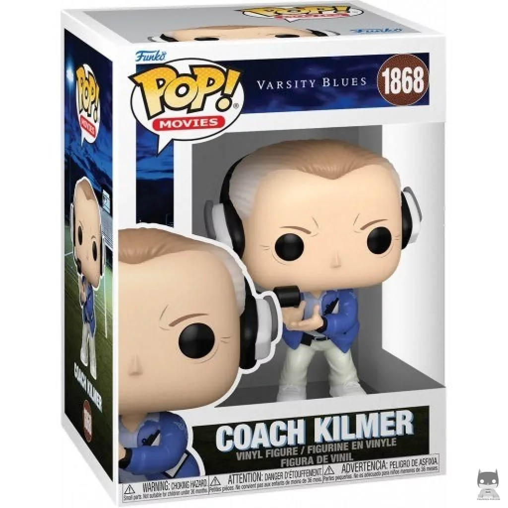 Coach Kilmer Funko Pop! figure in its box