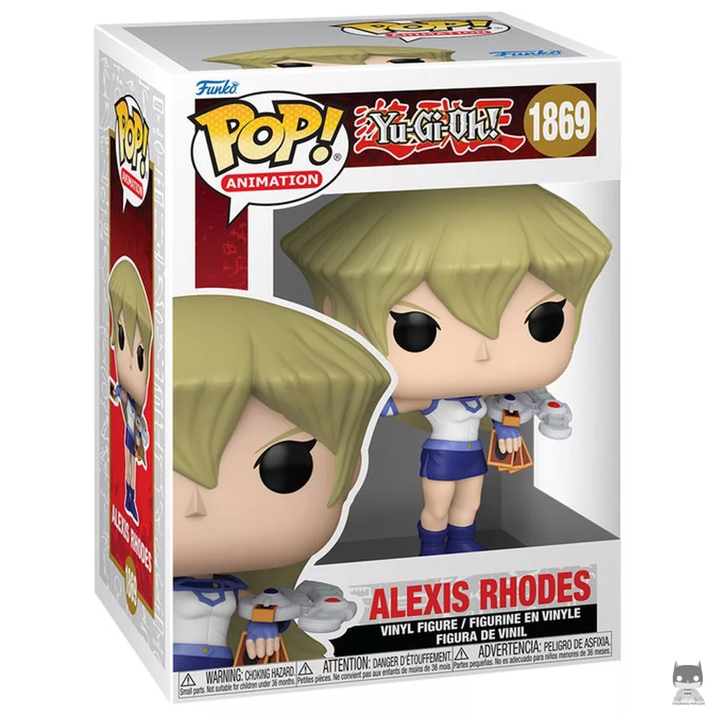 Alexis Rhodes Funko Pop! figure in its box