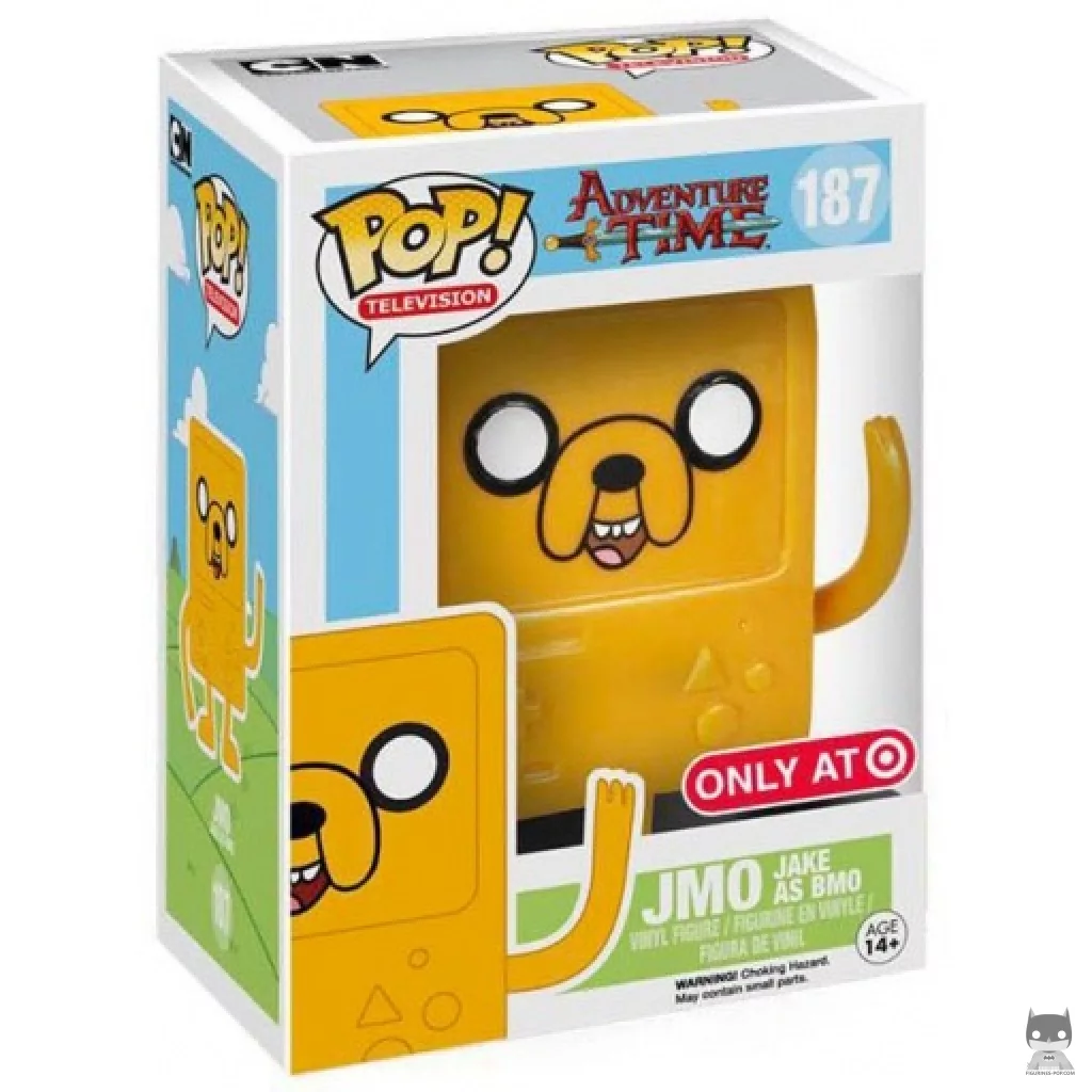 Jake the Dog as BMO Funko Pop! figure in its box