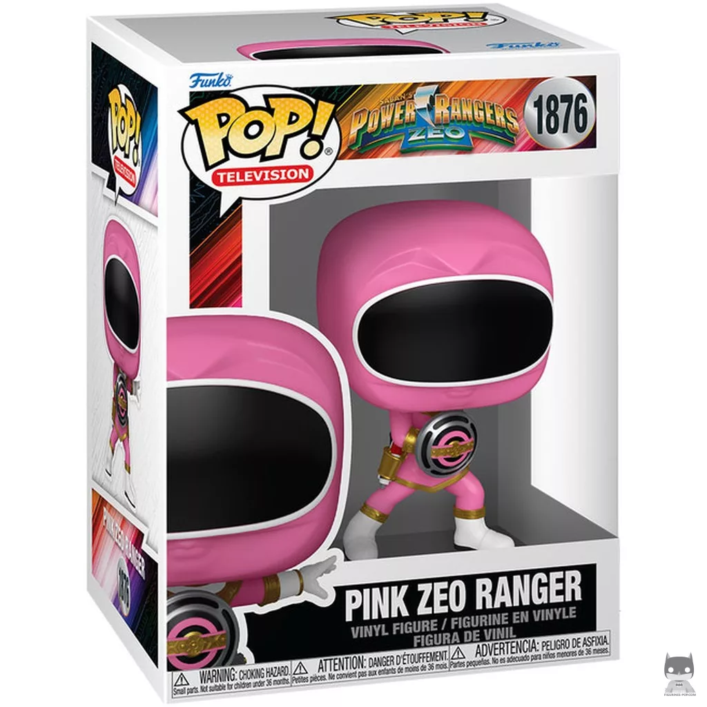 Pink Zeo Ranger Funko Pop! figure in its box