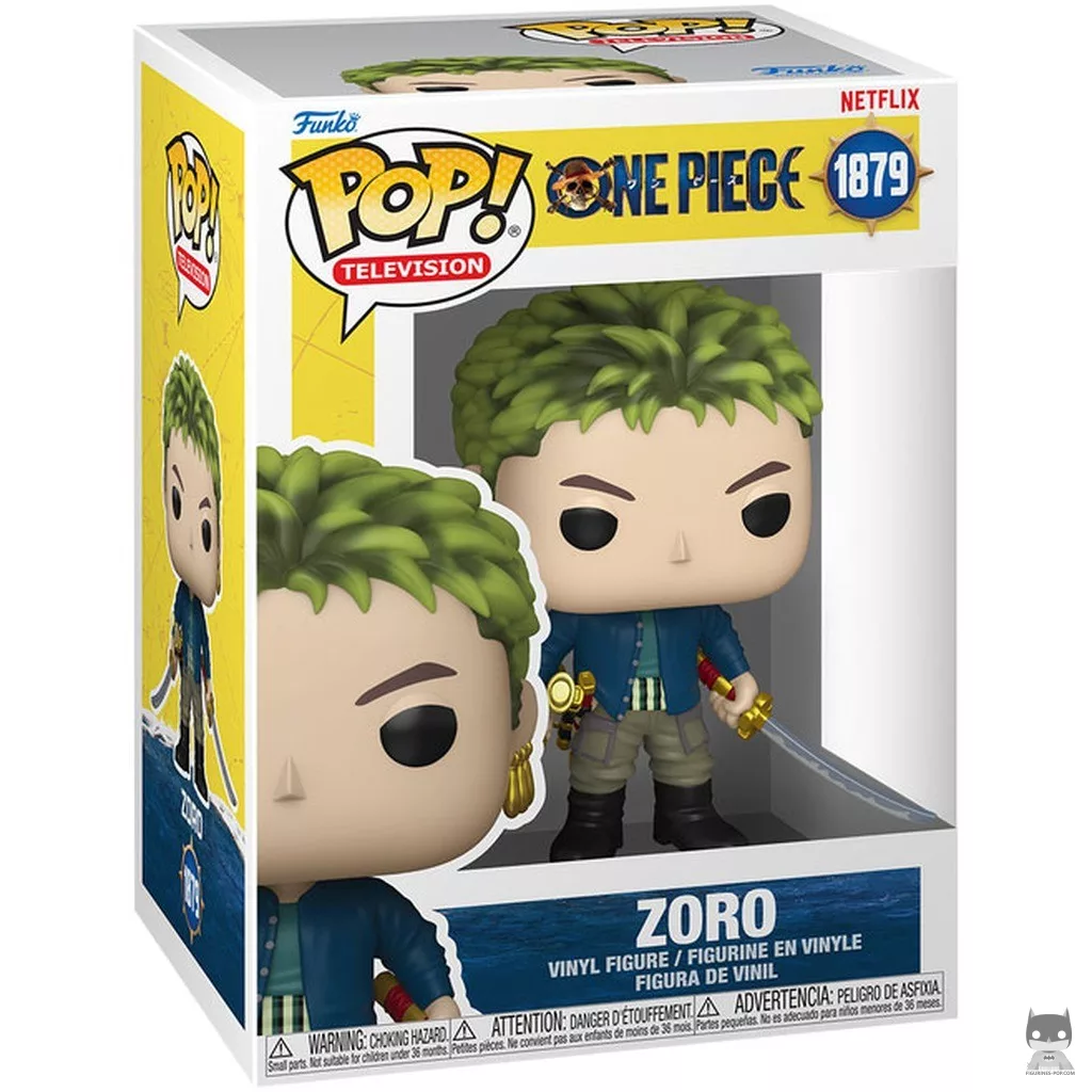 Zoro Funko Pop! figure in its box