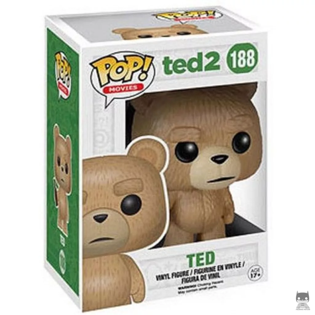 Ted with Beer Bottle Funko Pop! figure in its box