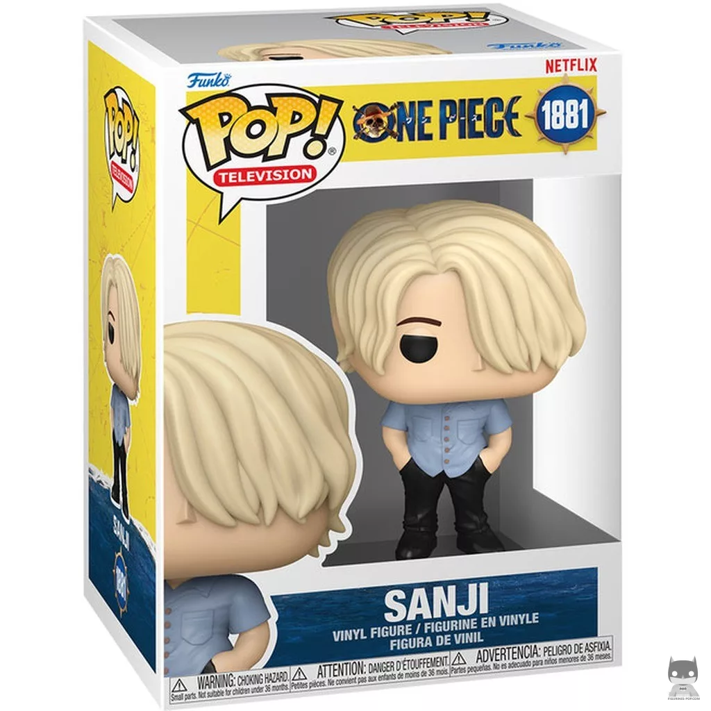 Sanji Funko Pop! figure in its box