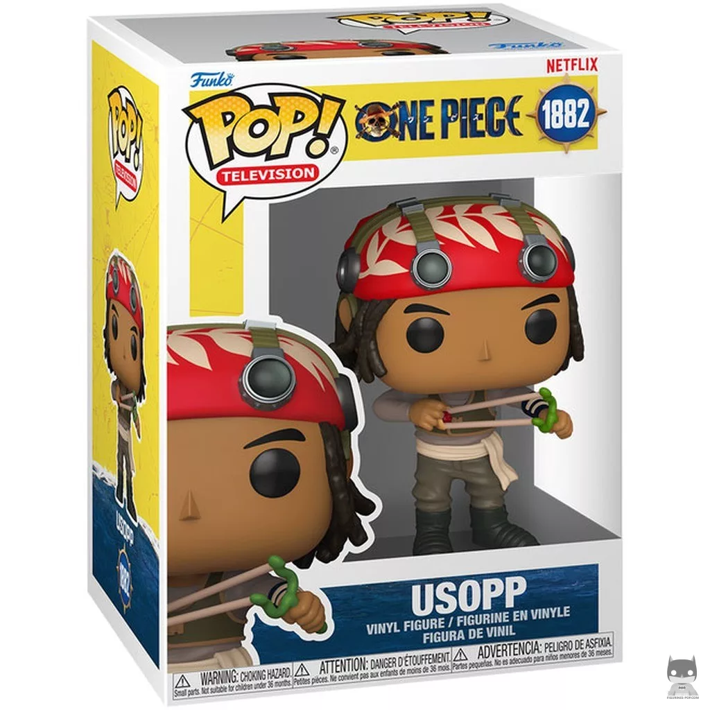 Usopp Funko Pop! figure in its box