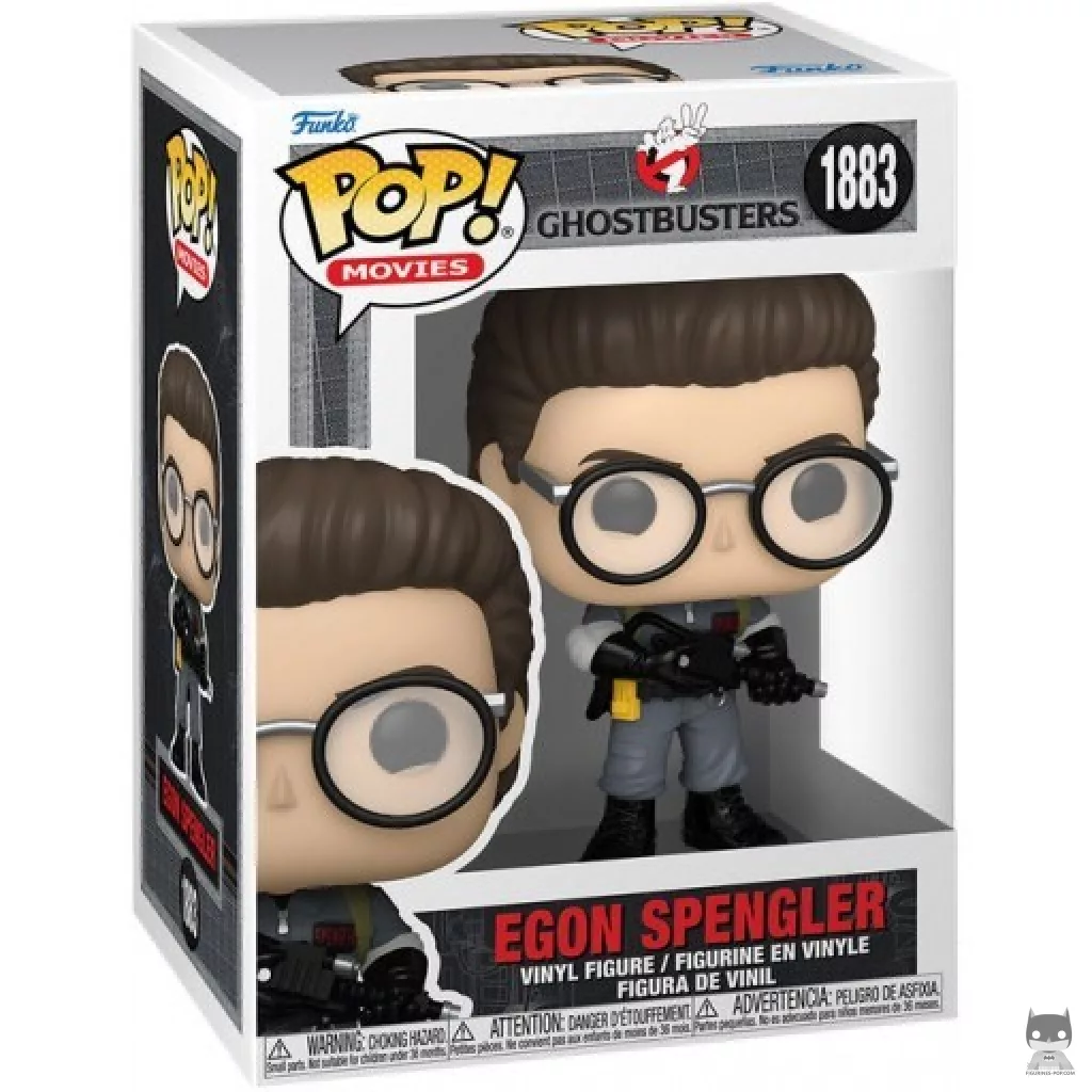 Egon Spengler Funko Pop! figure in its box
