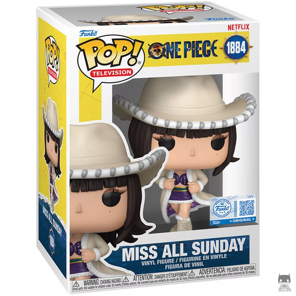 Miss All Sunday Funko Pop! figure in its box