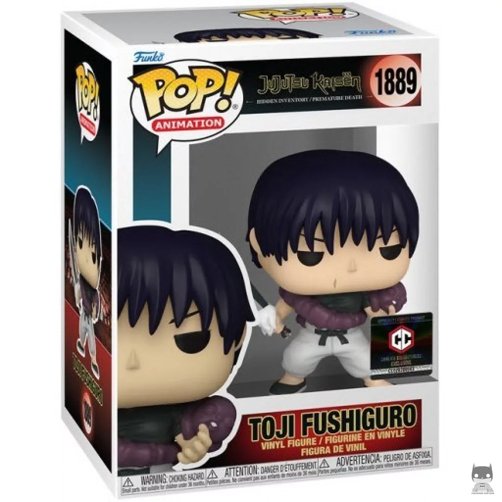 Toji Fushiguro Funko Pop! figure in its box