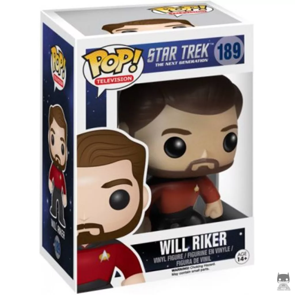Will Riker Funko Pop! figure in its box