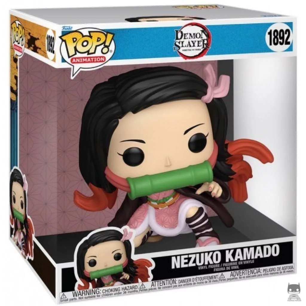 Nezuko Kamado (SuperSized) Funko Pop! figure in its box