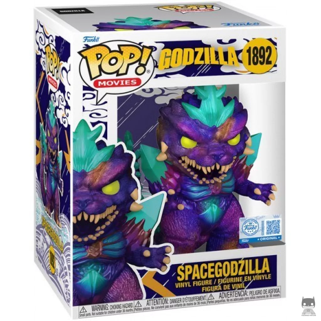 SpaceGodzilla Funko Pop! figure in its box