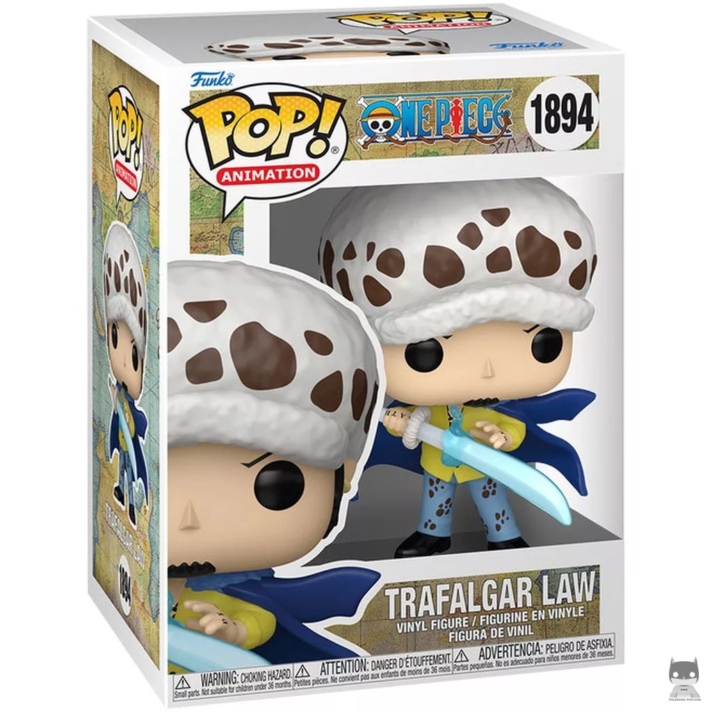Trafalgar Law Funko Pop! figure in its box