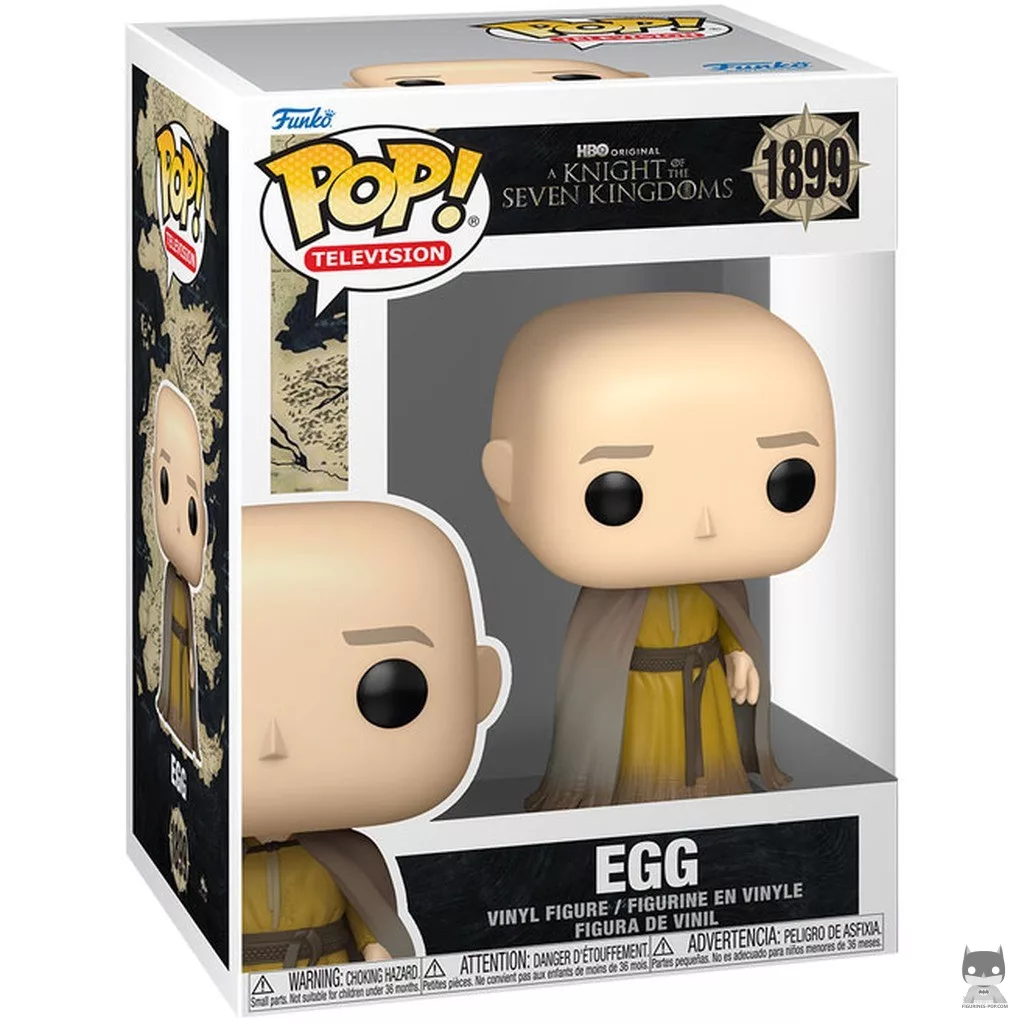Egg Funko Pop! figure in its box