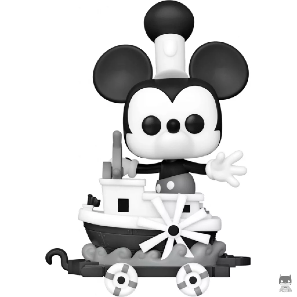 Mickey on Steamboat Car Funko Pop! figure (Disney 100)