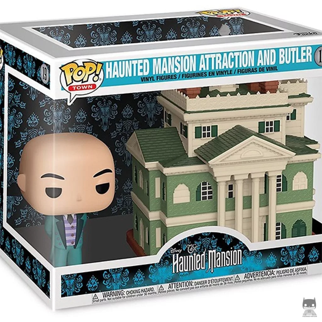 Haunted Mansion with Butler Funko Pop! figure in its box