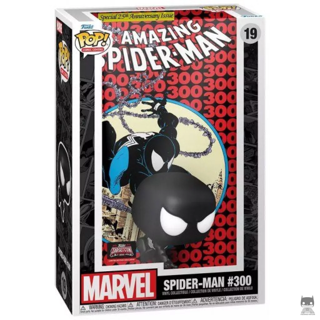 Spider-Man #300 Funko Pop! figure in its box