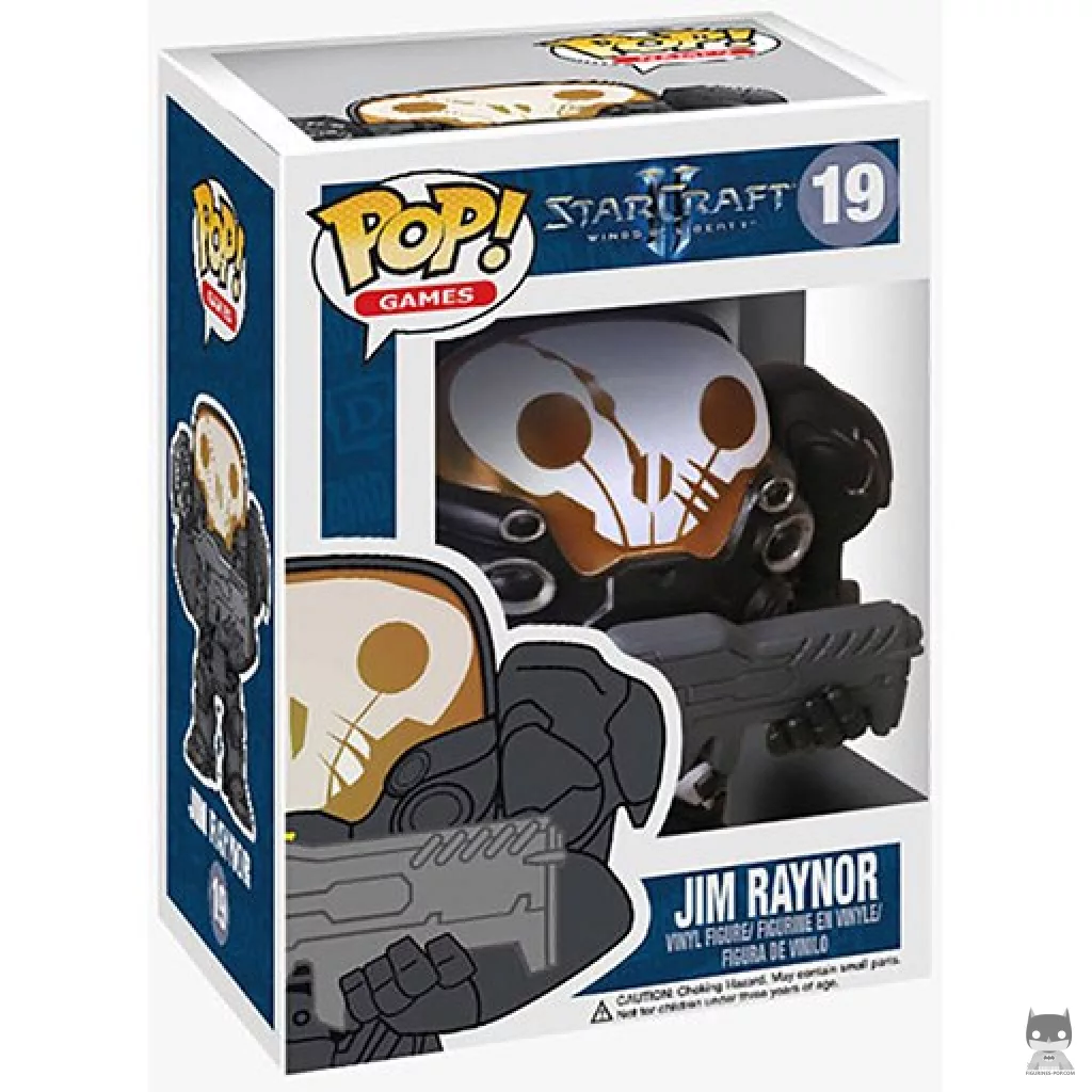 Jim Raynor Funko Pop! figure in its box