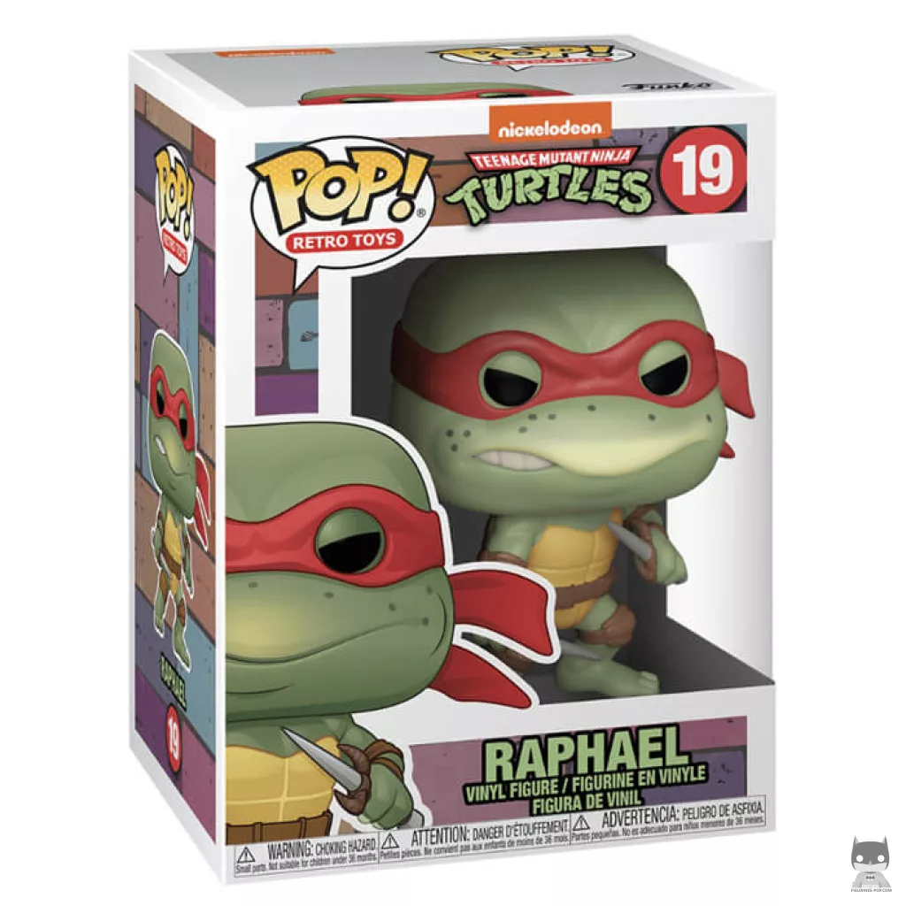 Raphael Funko Pop! figure in its box