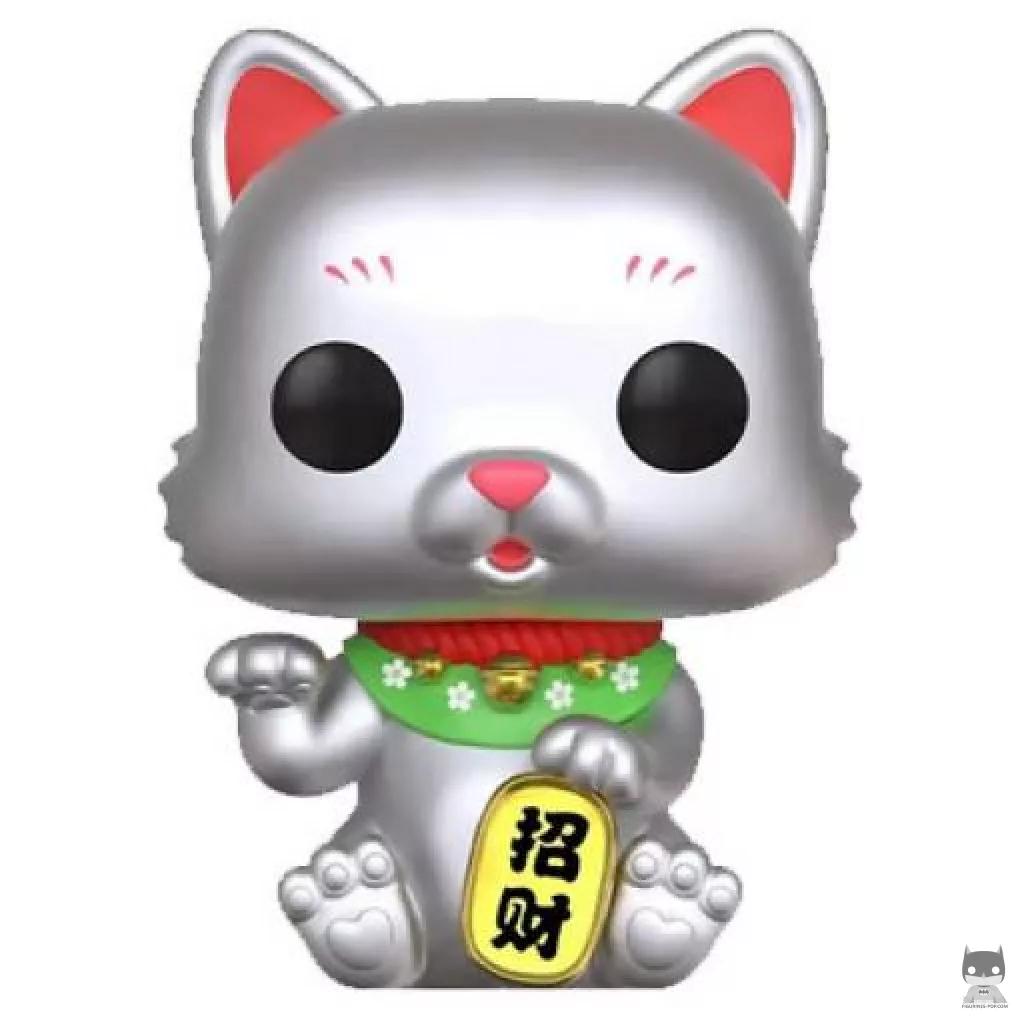 Lucky Cat (Silver & Metallic) Funko Pop! figure (Lucky Cat)