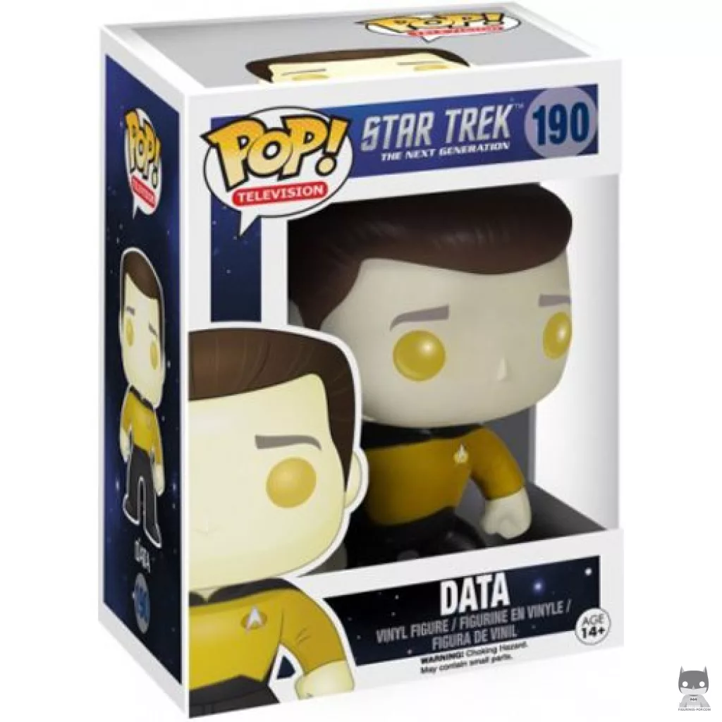 Data Funko Pop! figure in its box