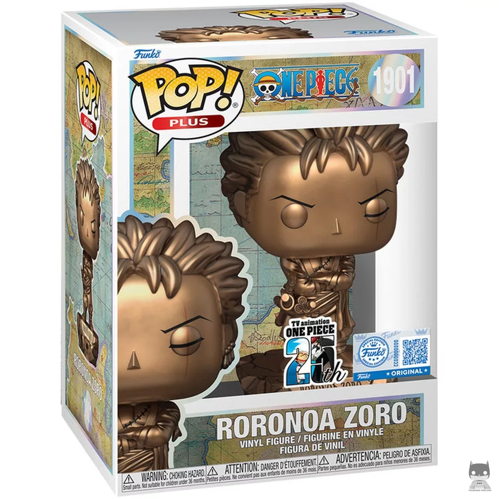 Roronoa Zoro (Bronze) Funko Pop! figure in its box