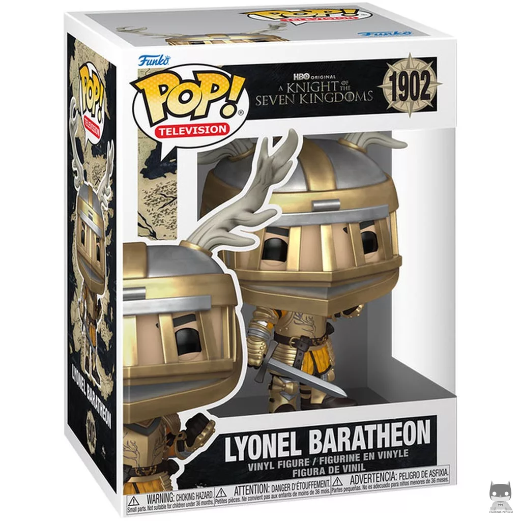 Lyonel Baratheon Funko Pop! figure in its box