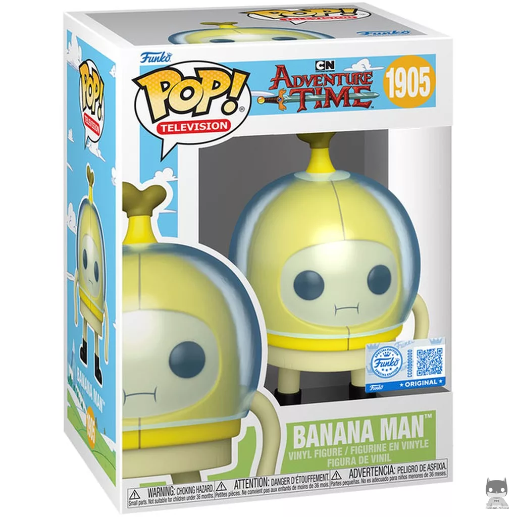 Banana Man Funko Pop! figure in its box