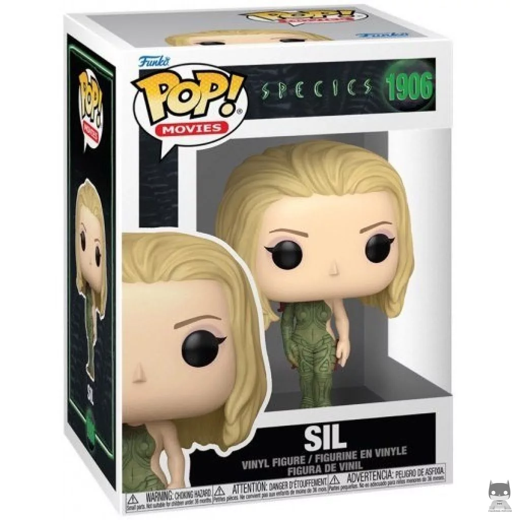 Sil Funko Pop! figure in its box