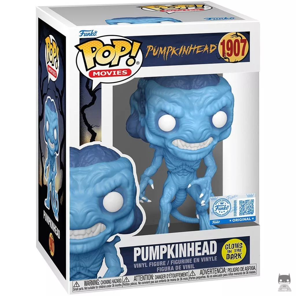 Pumpkinhead (Glow in the Dark) Funko Pop! figure in its box