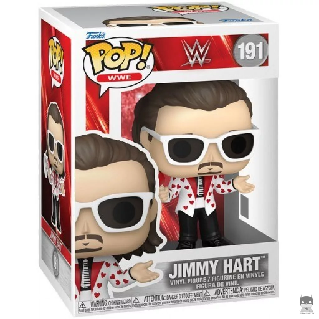 Jimmy Hart Funko Pop! figure in its box