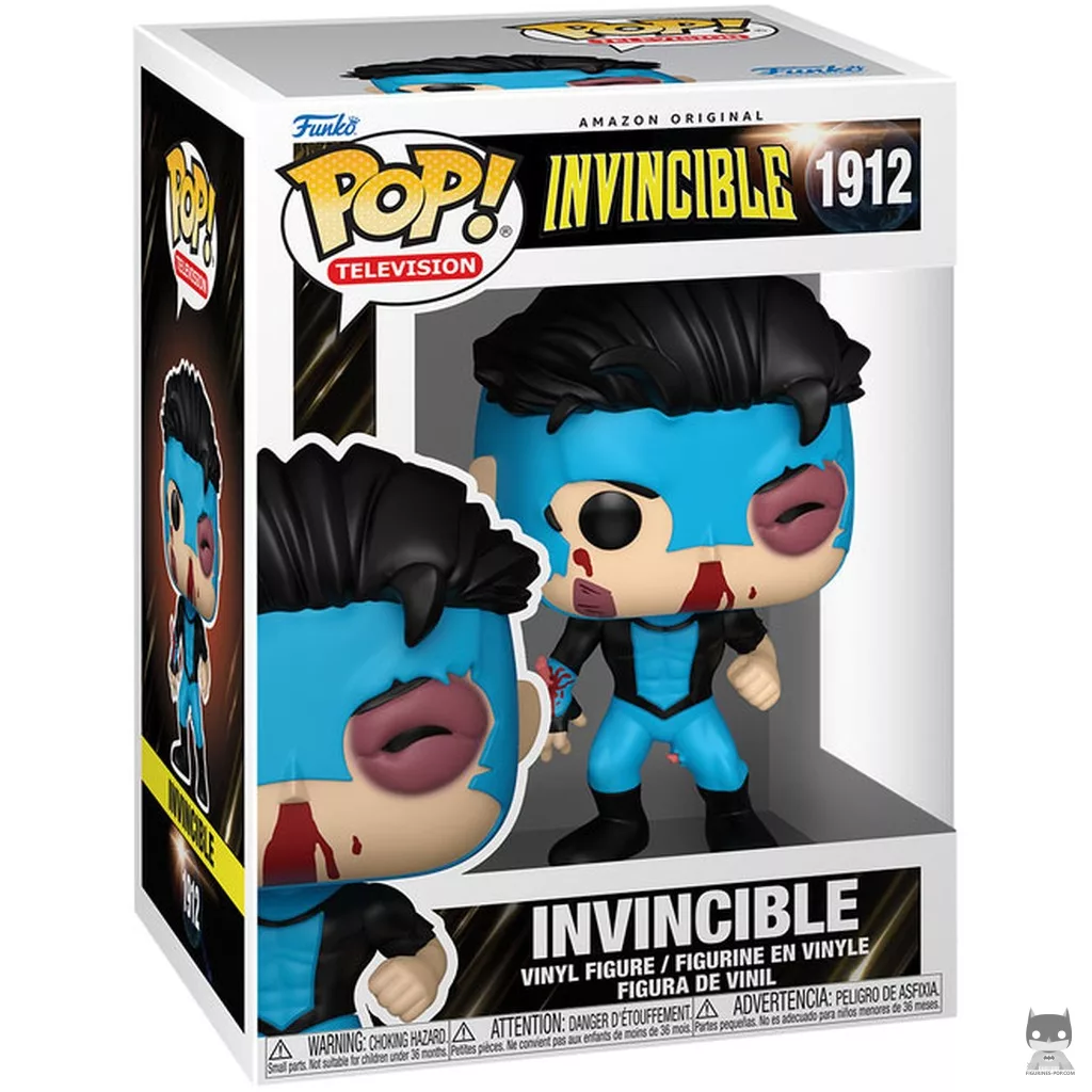 Invincible (Bloody) Funko Pop! figure in its box