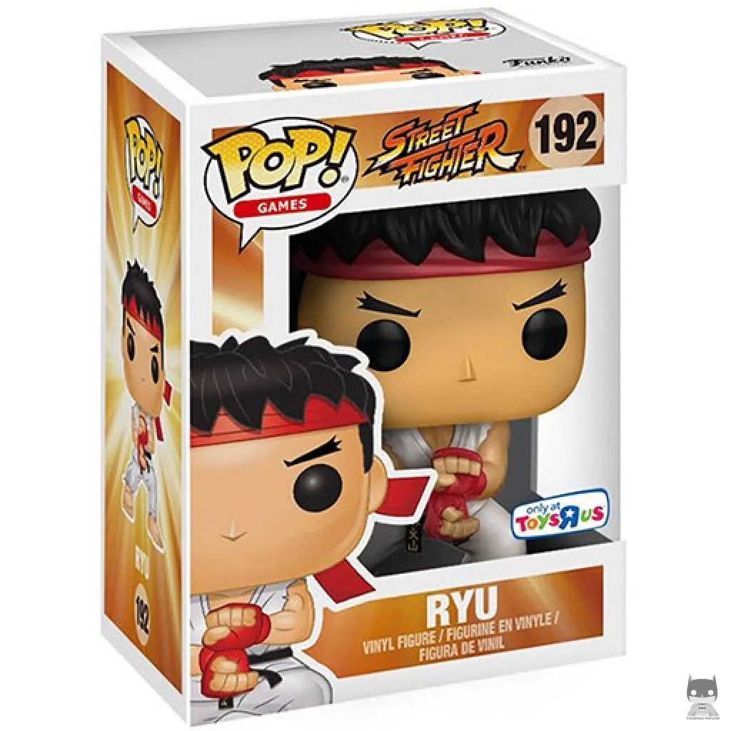 Ryu (Special Attack) Funko Pop! figure in its box