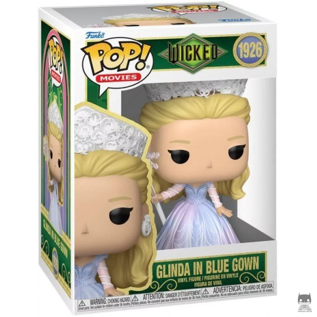 Glinda in Blue Gown Funko Pop! figure in its box