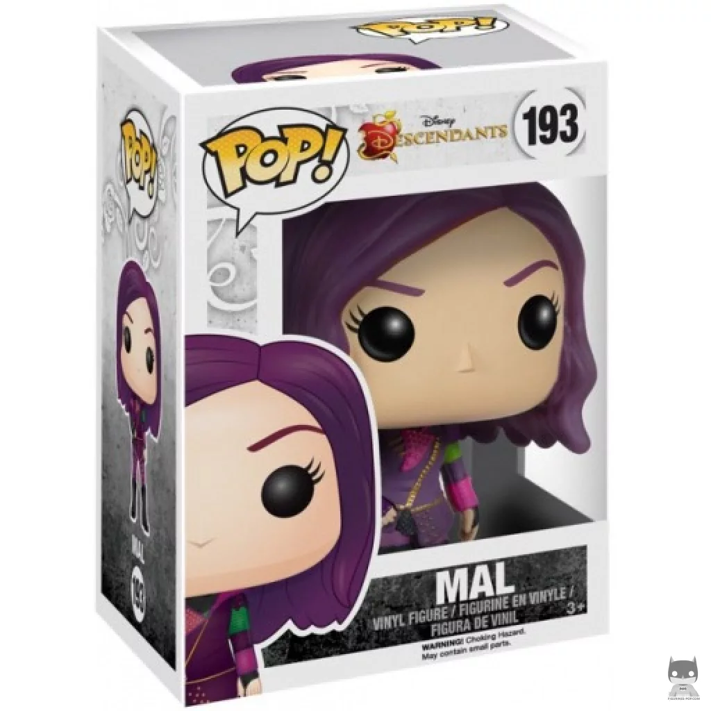 Mal Funko Pop! figure in its box