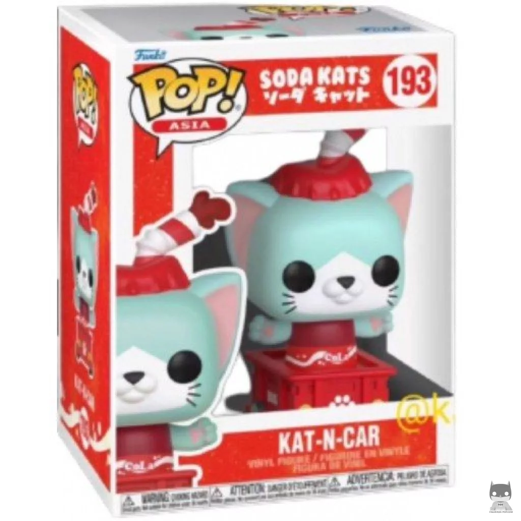 Kat-N-Car Funko Pop! figure in its box