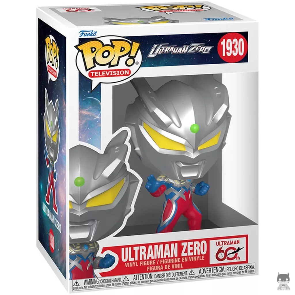 Ultraman Zero Funko Pop! figure in its box